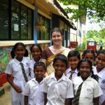 Jo Taylor, Sri Lanka, 2008 (with pupils)