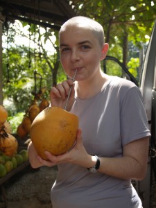 'King Coconut' (Kath McGuire), Volunteer Sri Lanka, 2009