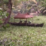 Keralan backwaters by canoe