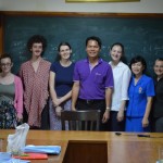 2012 Student Leaders with the Country Manager - Nueng