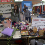 Lucy Allcock raised over £300 by doing a car boot sale
