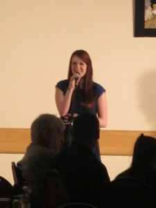 Kirsty's speech at the event