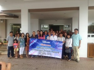 Arrival of Team 2 of volunteers in Thailand