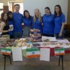 Edge Hill students running a cake sale in 2013